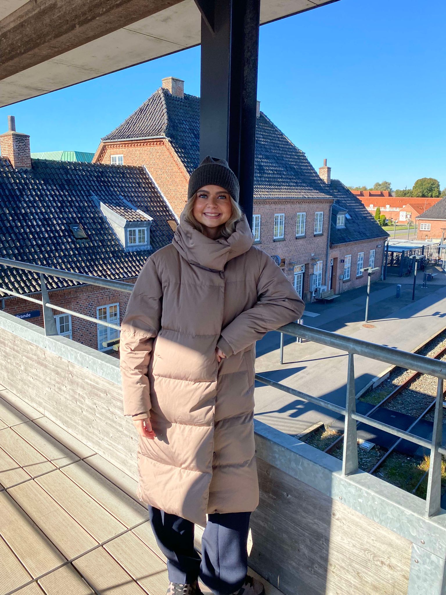 OBJLOUISE Coat - Fossil